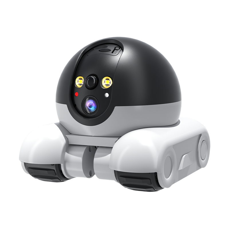 Home Security Robot - 1080P HD กล้องติดตามอัตโนมัติเด็กสัตว์เลี้ยงสมาร์ทโฮมหุ่นยนต์กล้อง WIFI กล้อง PTZ