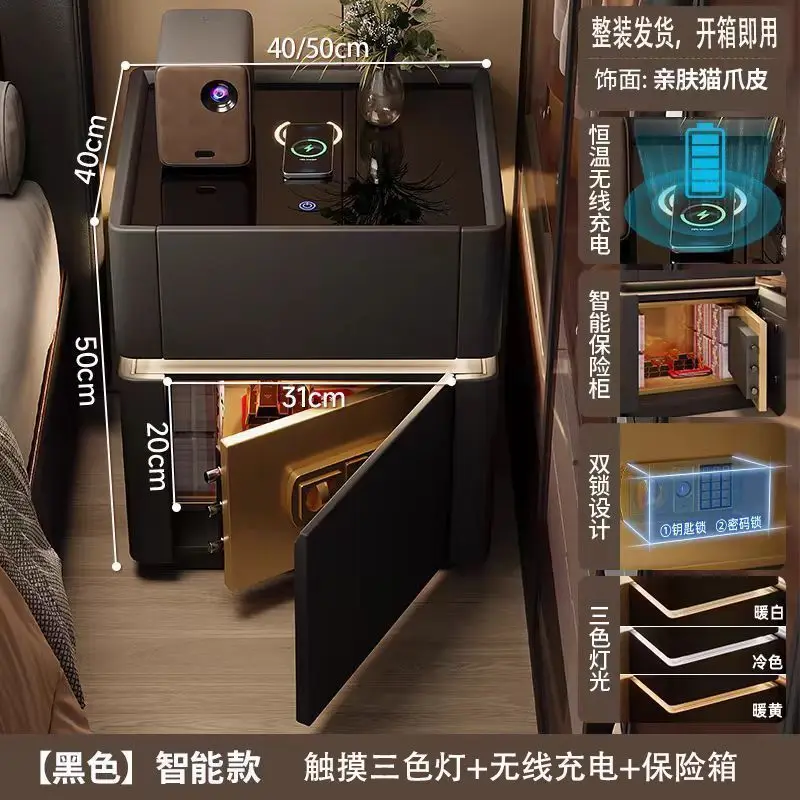 โต๊ะข้างเตียงอัจฉริยะพร้อมระบบ - Home Security America บทวิจารณ์และราคา