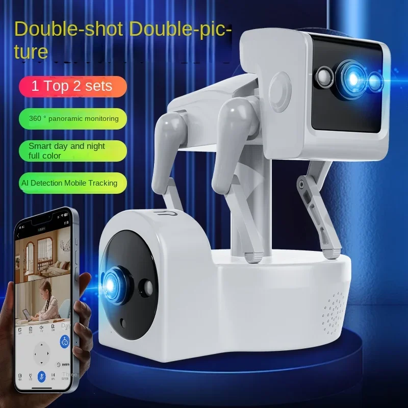 2MP กล้อง IP กล้องไร้สาย Home  - Home Security Robot บทวิจารณ์และราคา