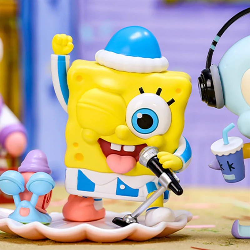 POP MART SpongeBob ชุดนอนปาร์ต - Home Security Items บทวิจารณ์และราคา