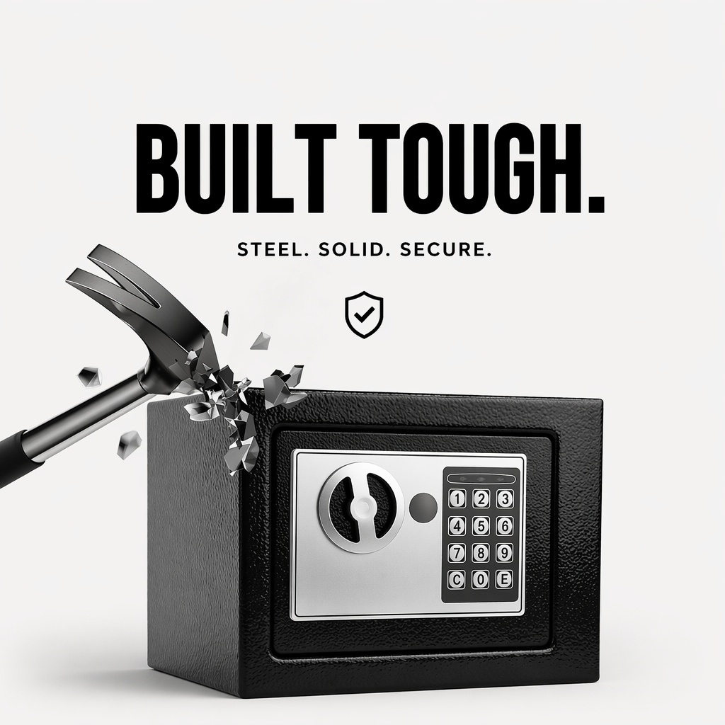 ตู้เซฟเหล็กดิจิตอลพร้อมแป้นกดอ - Home Security Box บทวิจารณ์และราคา