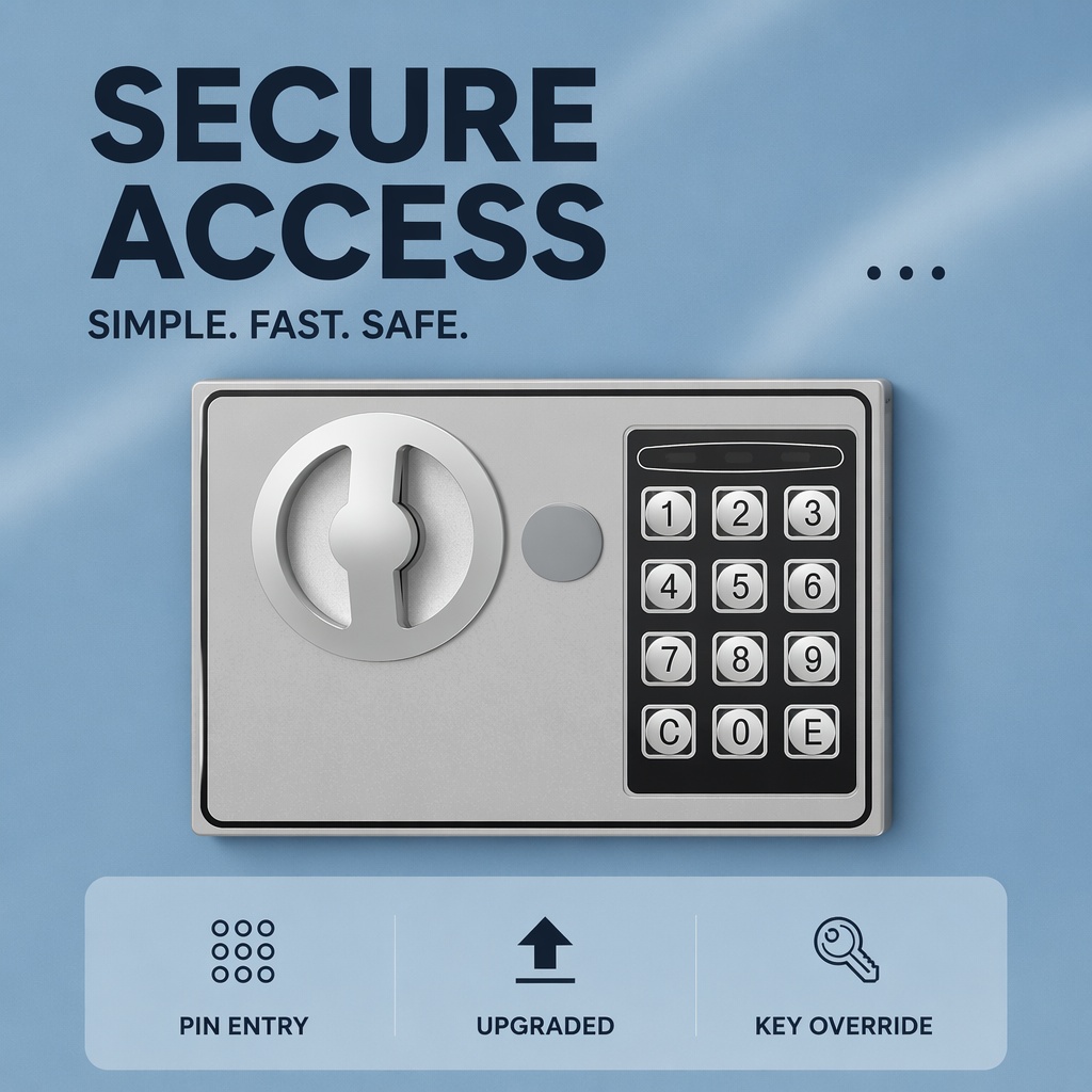 ตู้เซฟเหล็กดิจิตอลพร้อมแป้นกดอ - Home Security Box บทวิจารณ์และราคา