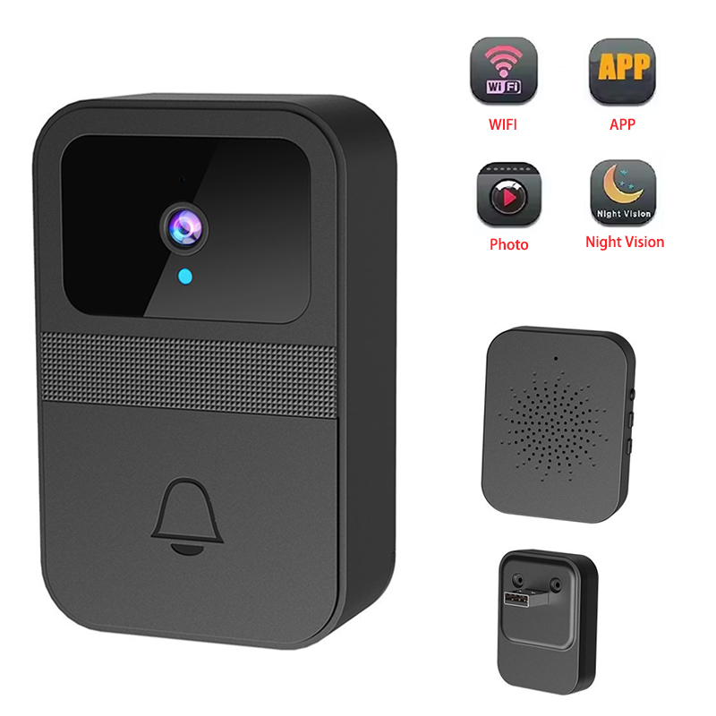 กล้องวิดีโอออดประตูแบบ Wifi บั - Home Security Front Door Camera บทวิจารณ์และราคา