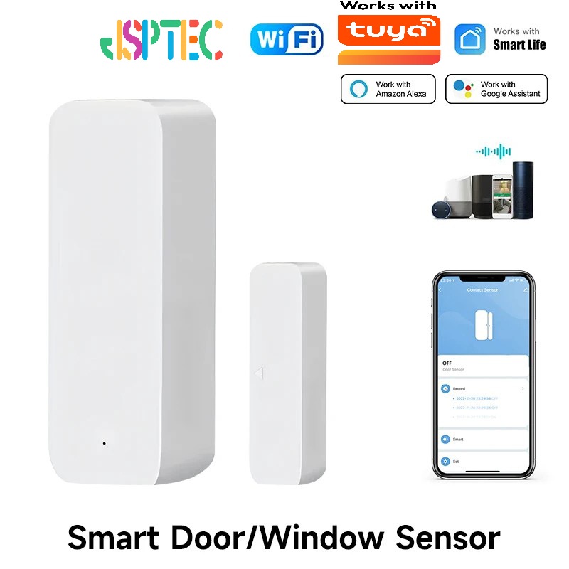 Tuya WiFi สมาร์ทเซ็นเซอร์ประตู - Sim Gsm Alarm บทวิจารณ์และราคา